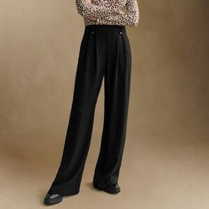 Sezane Black Loulou Trousers